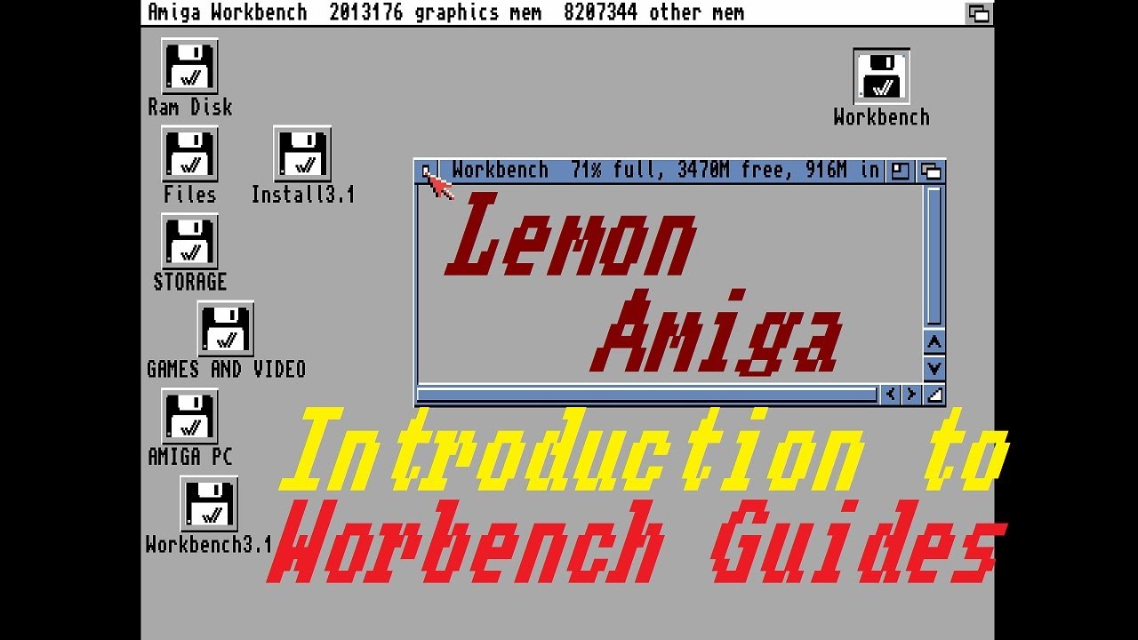 Workbench 3.1 Guide 1/12 - Install WinUAE & WB on a PC WITHOUT a Hardfile - by LemonAmiga.com