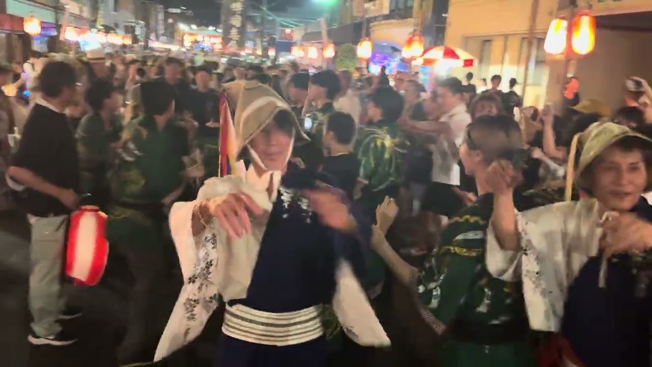 備中たかはし松山踊り　2025/8/16-9 フィナーレ