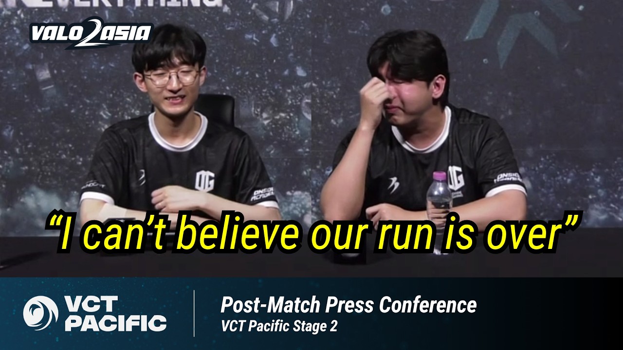 ONSIDE GAMING (PRX vs. ONG) | VCT Pacific Stage 2 2026 | Konferencja prasowa po meczu