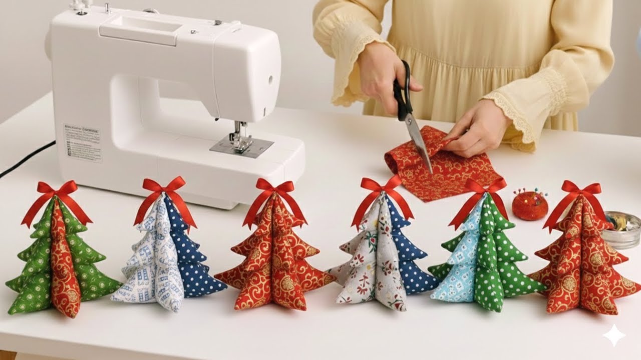 3 идеи для шитья рождественских подарков для семьи и друзей 🎄 Потрясающие идеи для шитья подарков 🎄