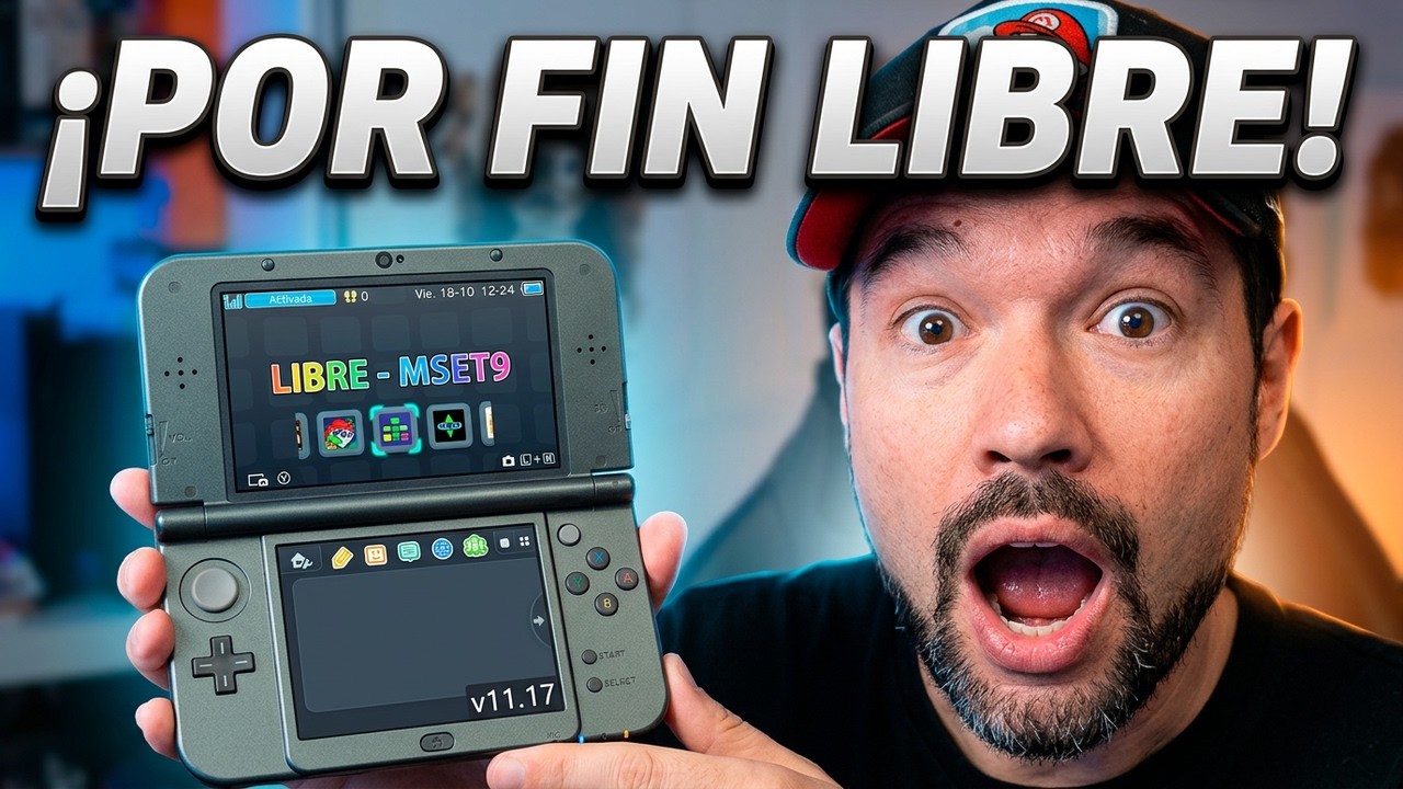 Liberar/HΔCK/Piratear 3DS/2DS OLD/NEW v11.17