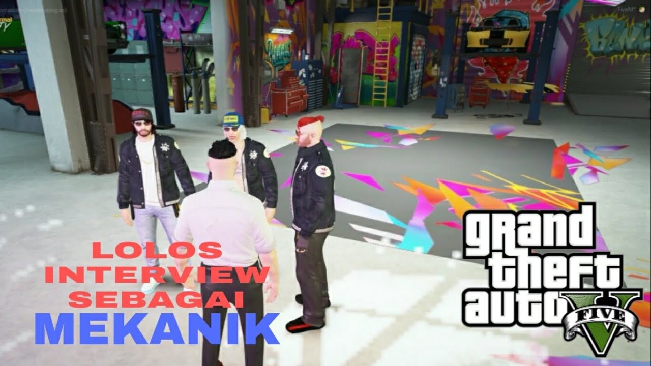 AKHIRNYA DITERIMA JUGA SEBAGAI MEKANIK GTA V ROLEPLAY