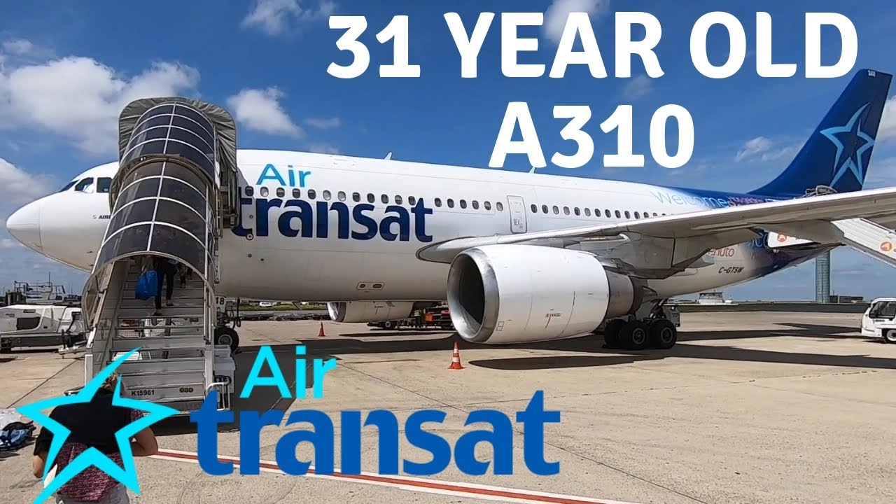 AIR TRANSAT AIRBUS A310-300 (BUSINESS) | Paris - Quebec