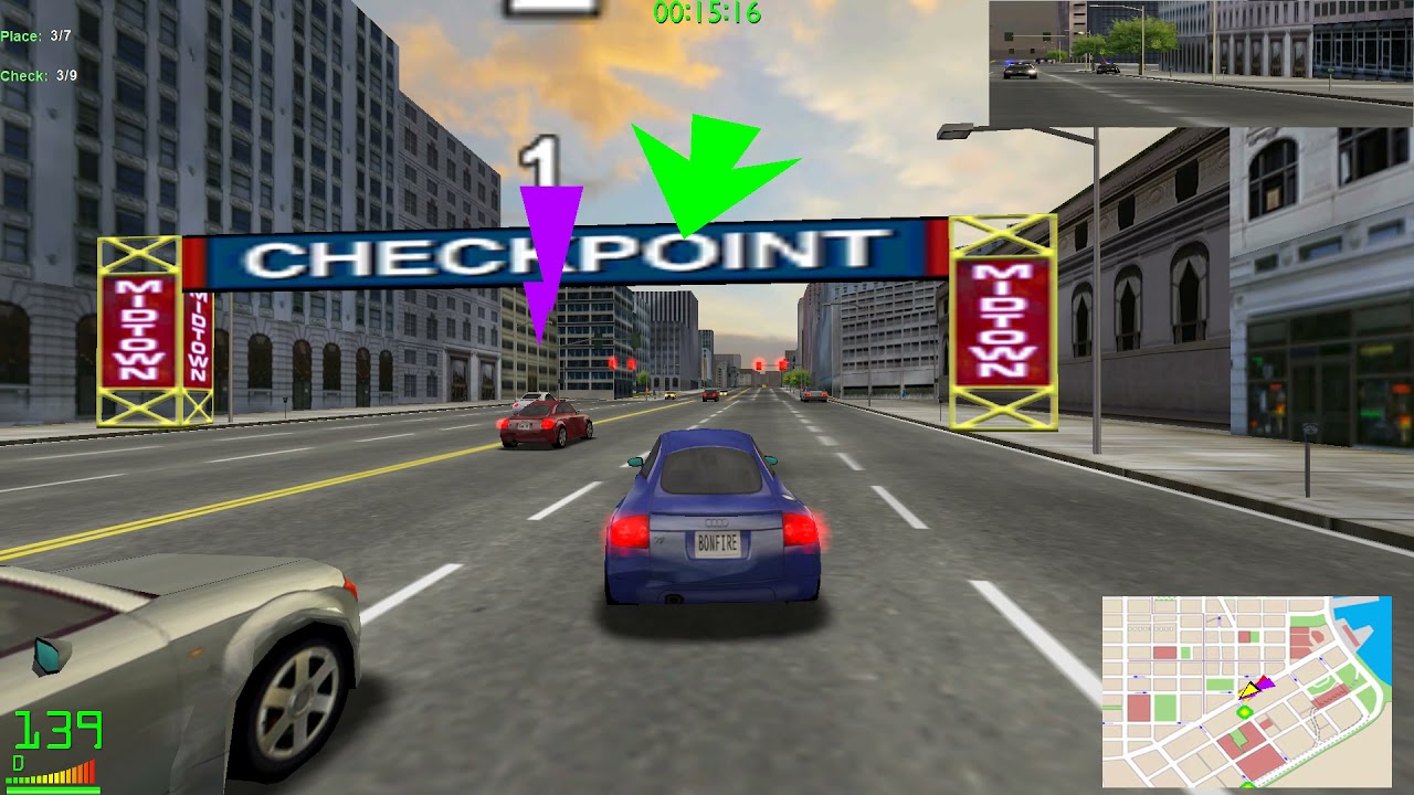 Midtown Madness 2 San Francisco Checkpoint Races - Full (Amateur)