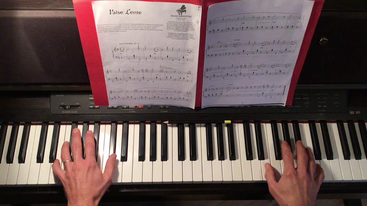 Valse lente-Kabalevsky Partie 1