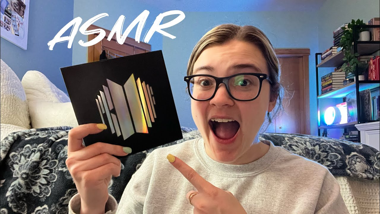 ASMR lofi tapping on PROOF CD by BTS 🫰🏻💜 (and unboxing)
