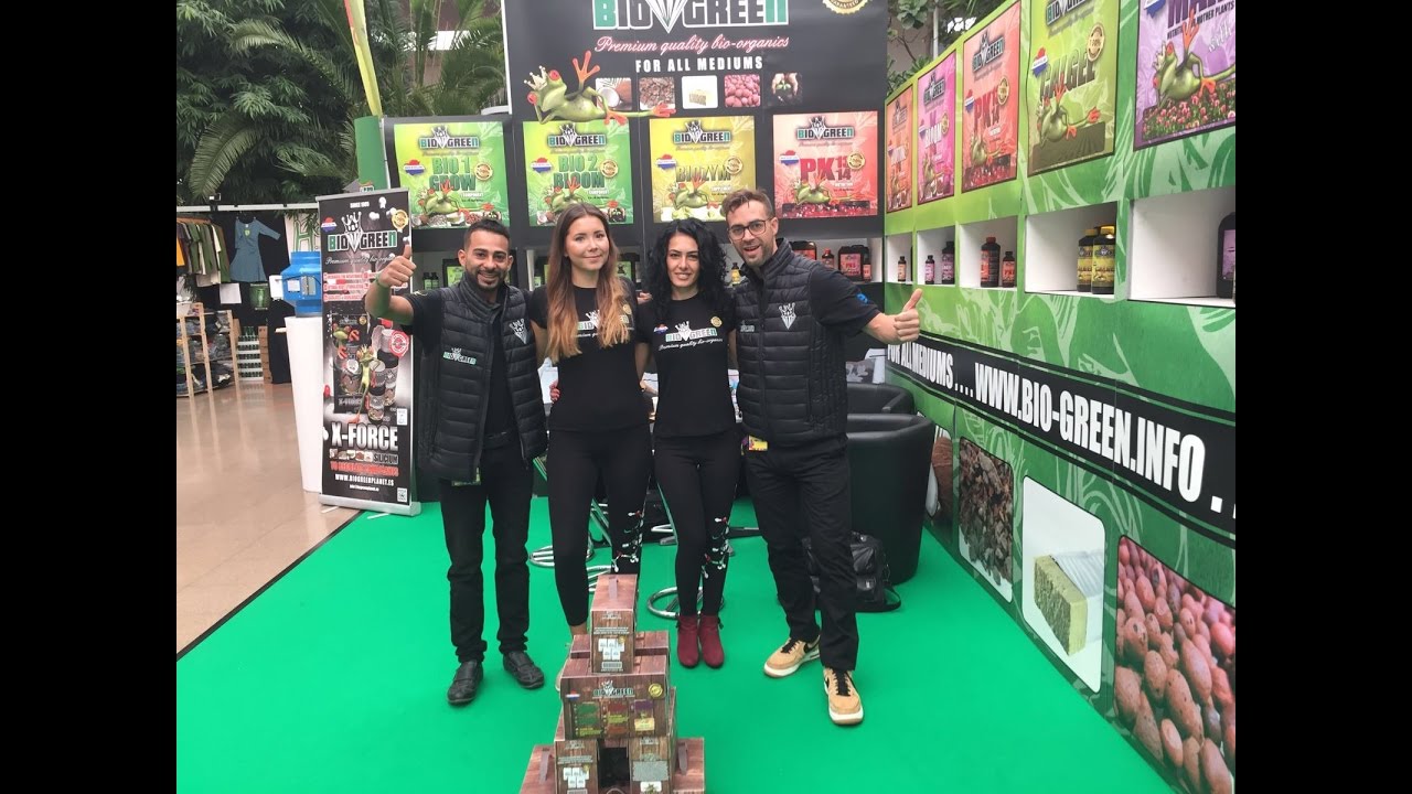 Biogreen stand at Cultiva hanfmesse