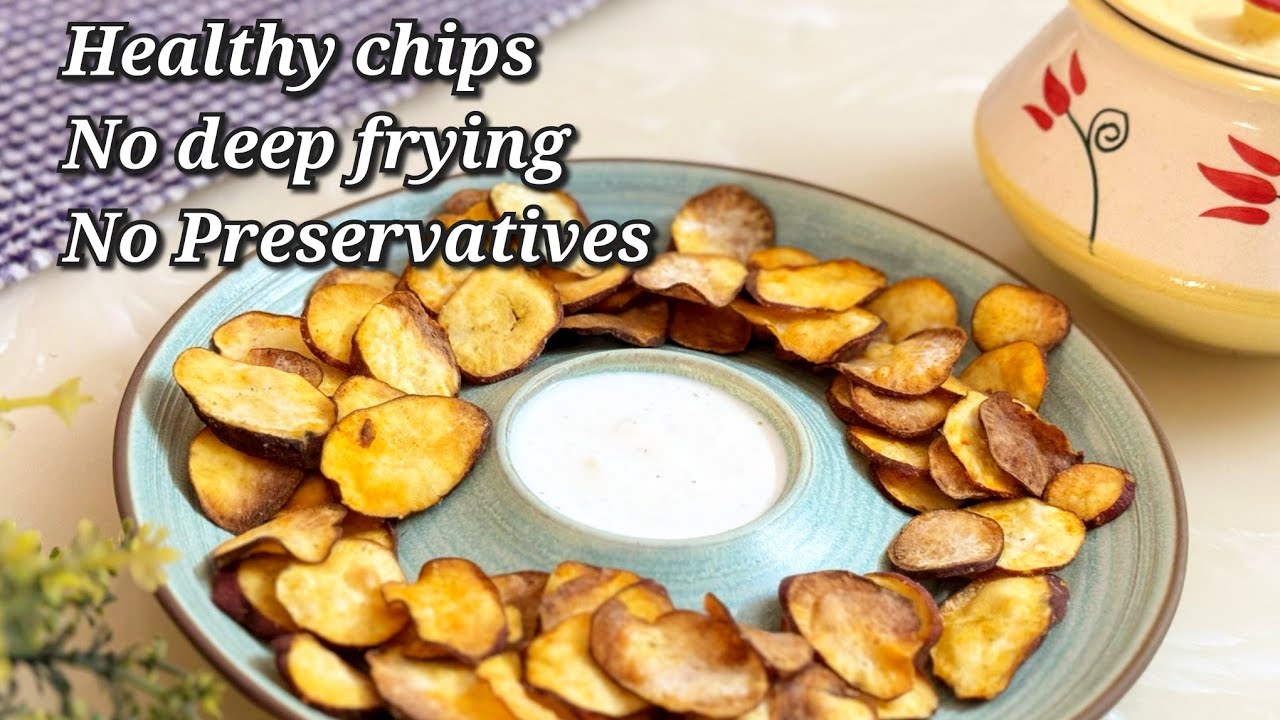 Sweet Potato Chips in Microwave Oven | IFB Oven 23BC4 #ifbovenrecipes #zeroilrecipes