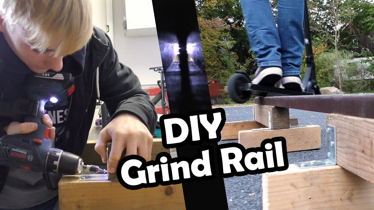 Rail zum grinden einfach selbst bauen | Anleitung | videos by Arne