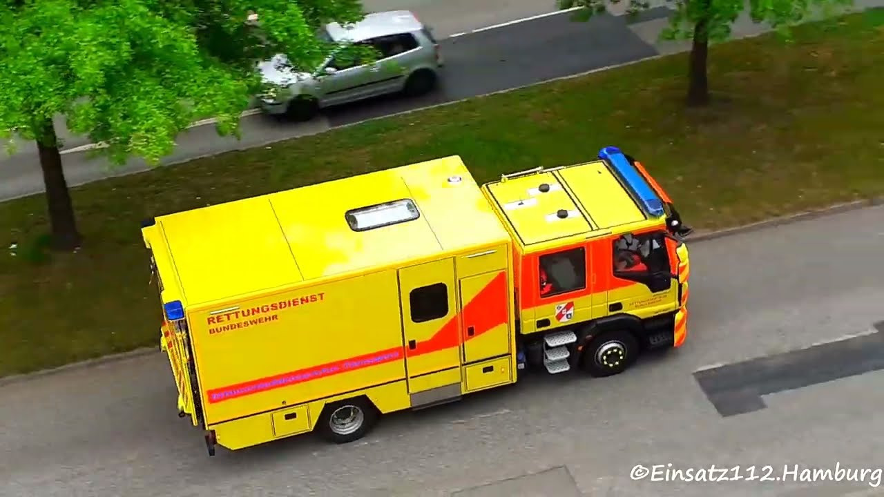 Einsatz Intensivtransport 23-ITW-D in Hamburg-Alsterdorf, 19.05.2022