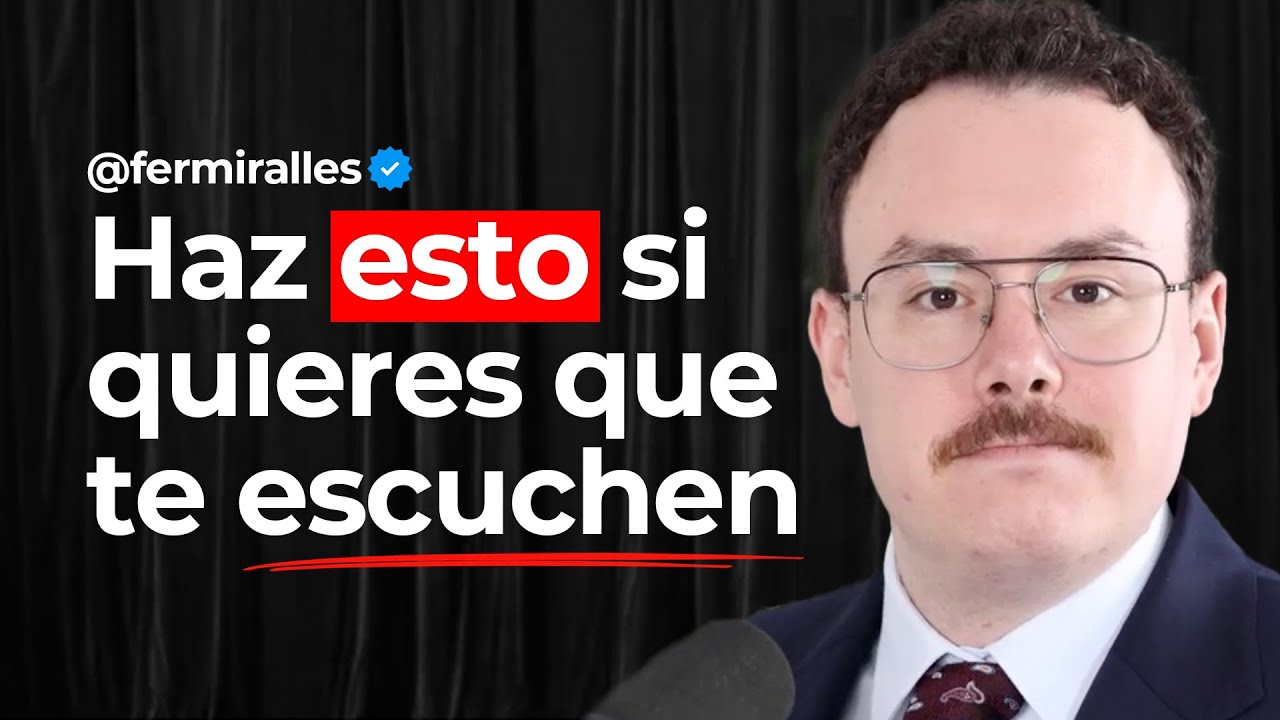 #66 - Experto #1 Comunicaci&oacute;n: Aprende a COMUNICAR o EST&Aacute;S MUERTO, Como PERSUADIR | Fer Miralles #66