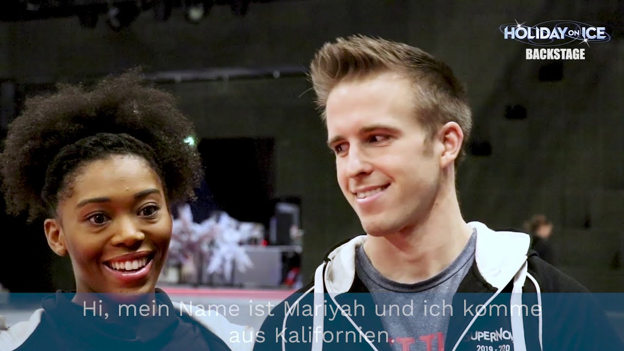 HOLIDAY ON ICE #behindthecurtain mit Mariyah und Peter Gerber