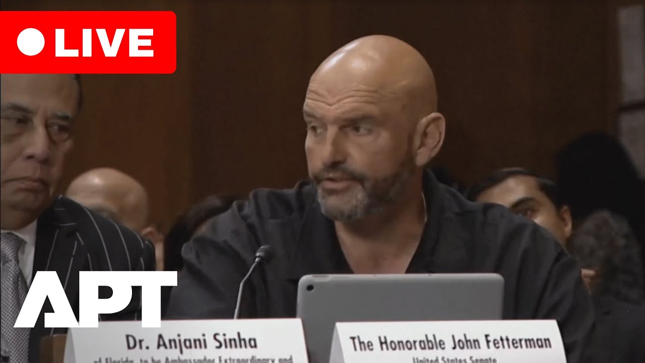 LIVE | Senate Committee's Hearing: Anji Sinha Trump’s Pick to Be Ambassador to Singapore | APT