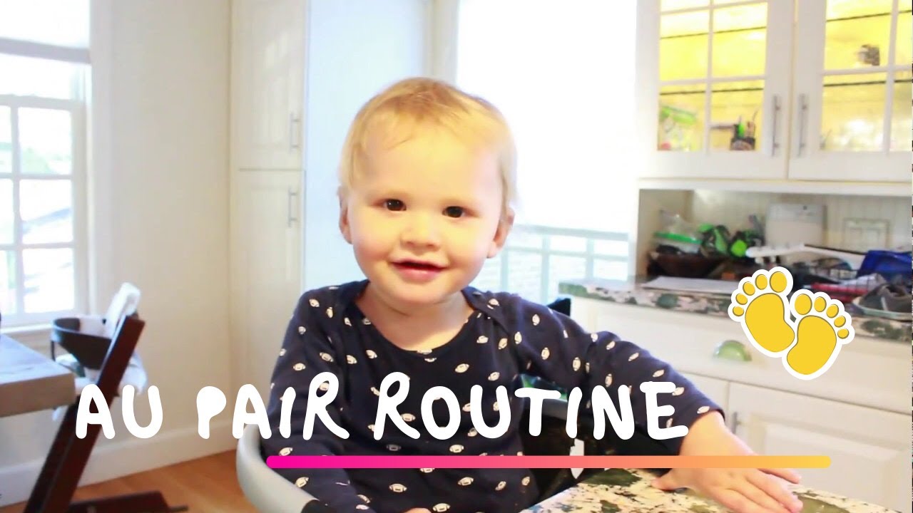 MINHA ROTINA DA MANHÃ COM UM BEBÊ || au pair