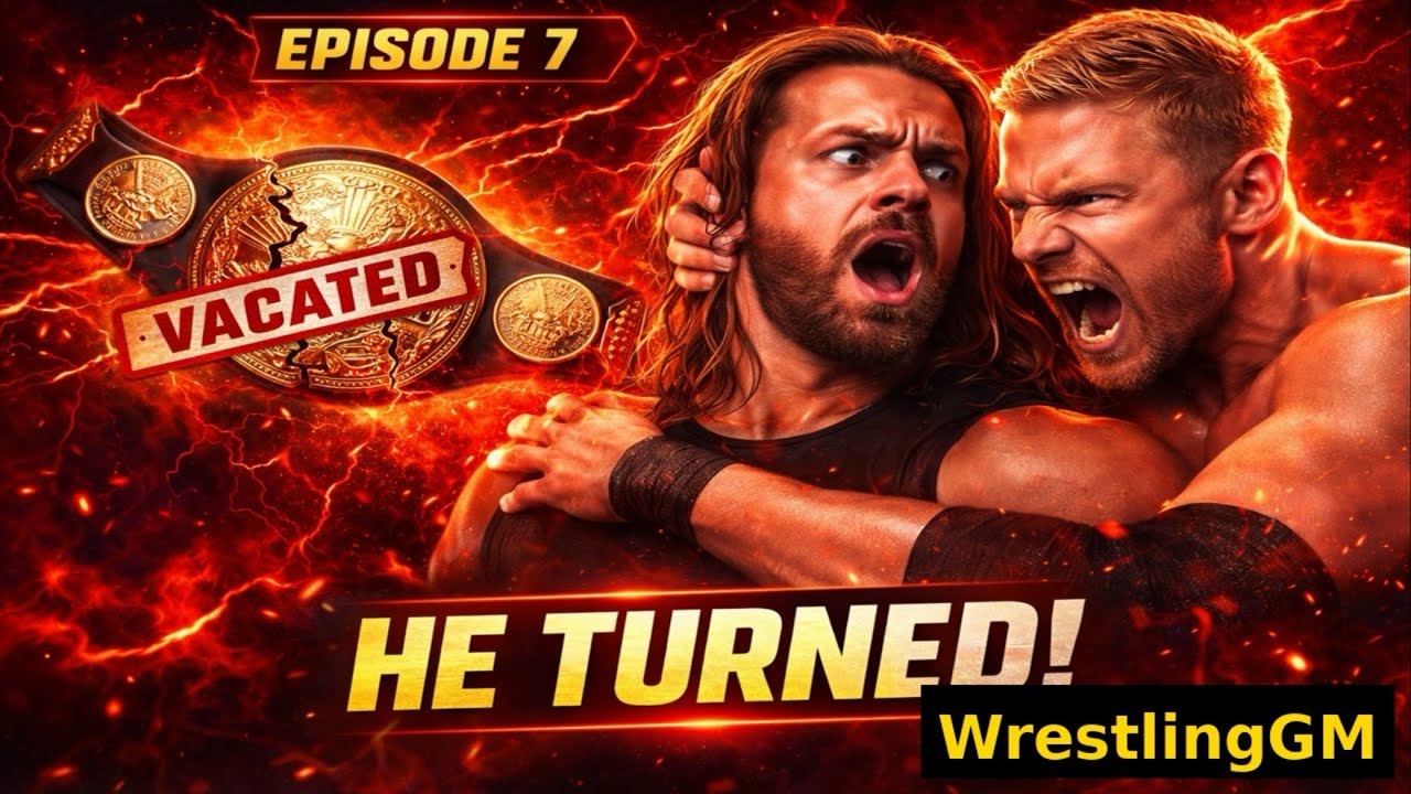 Christian Betrays Edge… The Tag Titles Are VACATED! | WrestlingGM Ep.7