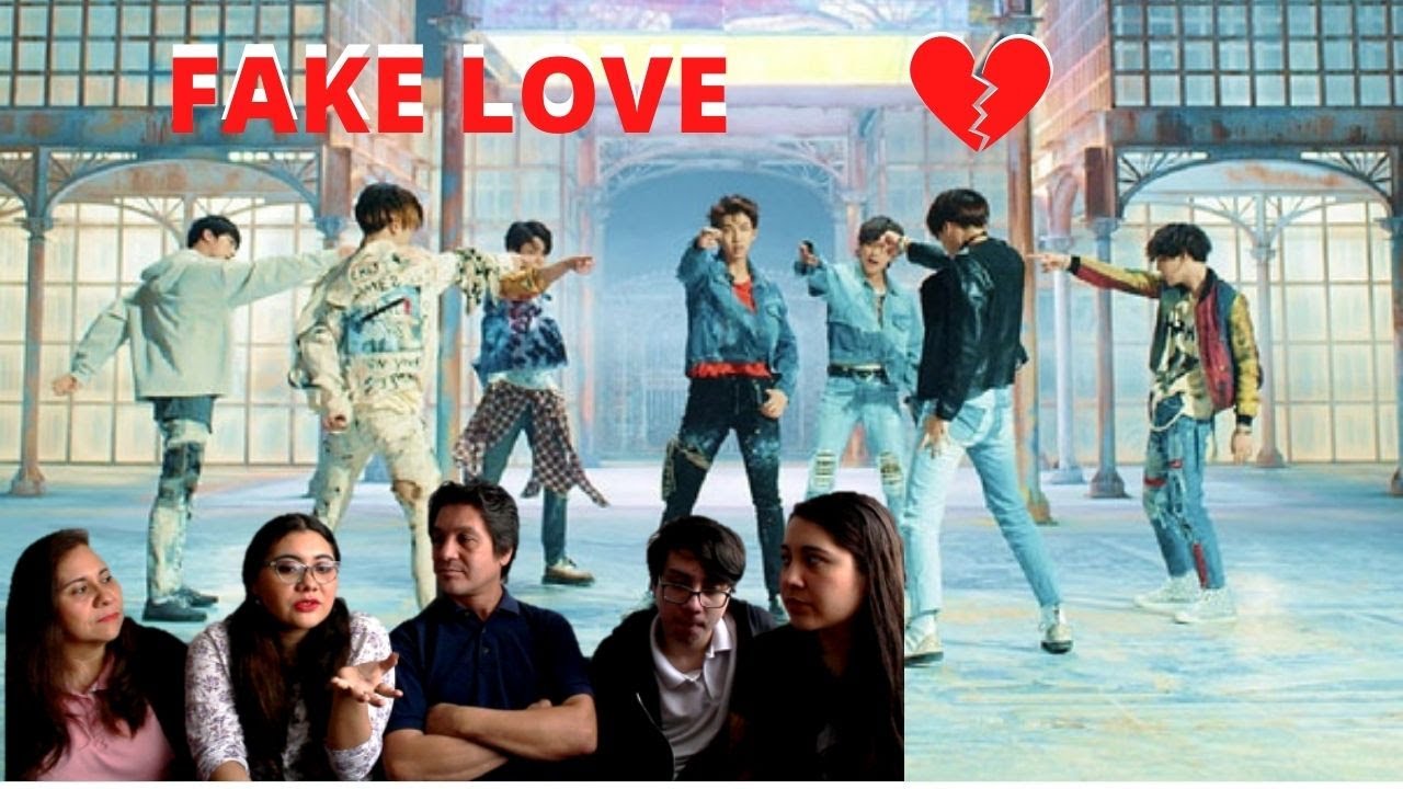 😱💔¡BTS- Fake Love REACCIONAMOS EN FAMILIA!😍  #BTS #Kpop #reacción