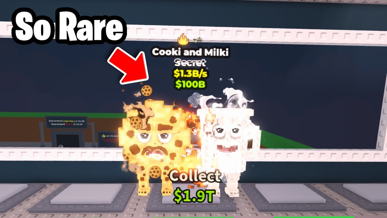 Я получил НОВЫЕ РЕДКИЕ печеньки и молочные конфеты в Roblox, украв Brainrot...