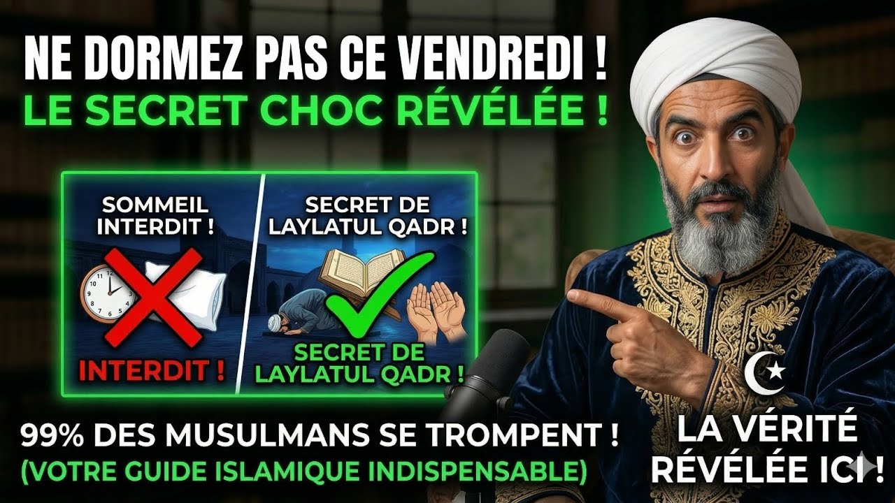 Ne dormez PAS ce Vendredi ! (Le secret de Laylatul Qadr)