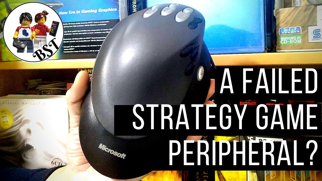 Microsoft Sidewinder Strategic Commander Overview -The Strangest Controller (dedicated to RTS Games)
