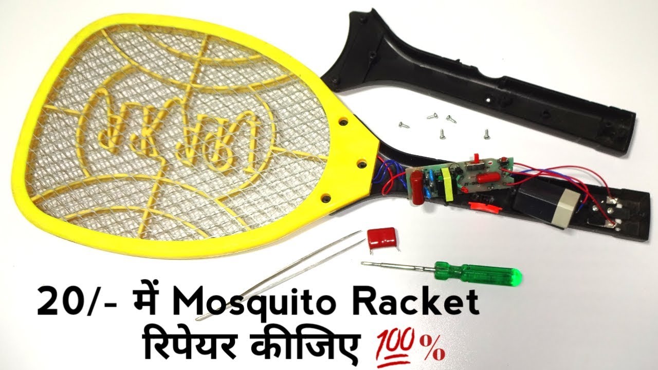 How to Repair a Mosquito/Insect Killer Racket Very Easy