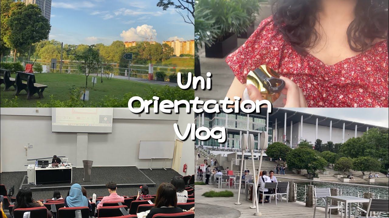 VLOG 40🌞 Taylor's Uni first day of orientation✨Starting my journey of a pharmacy student 💊
