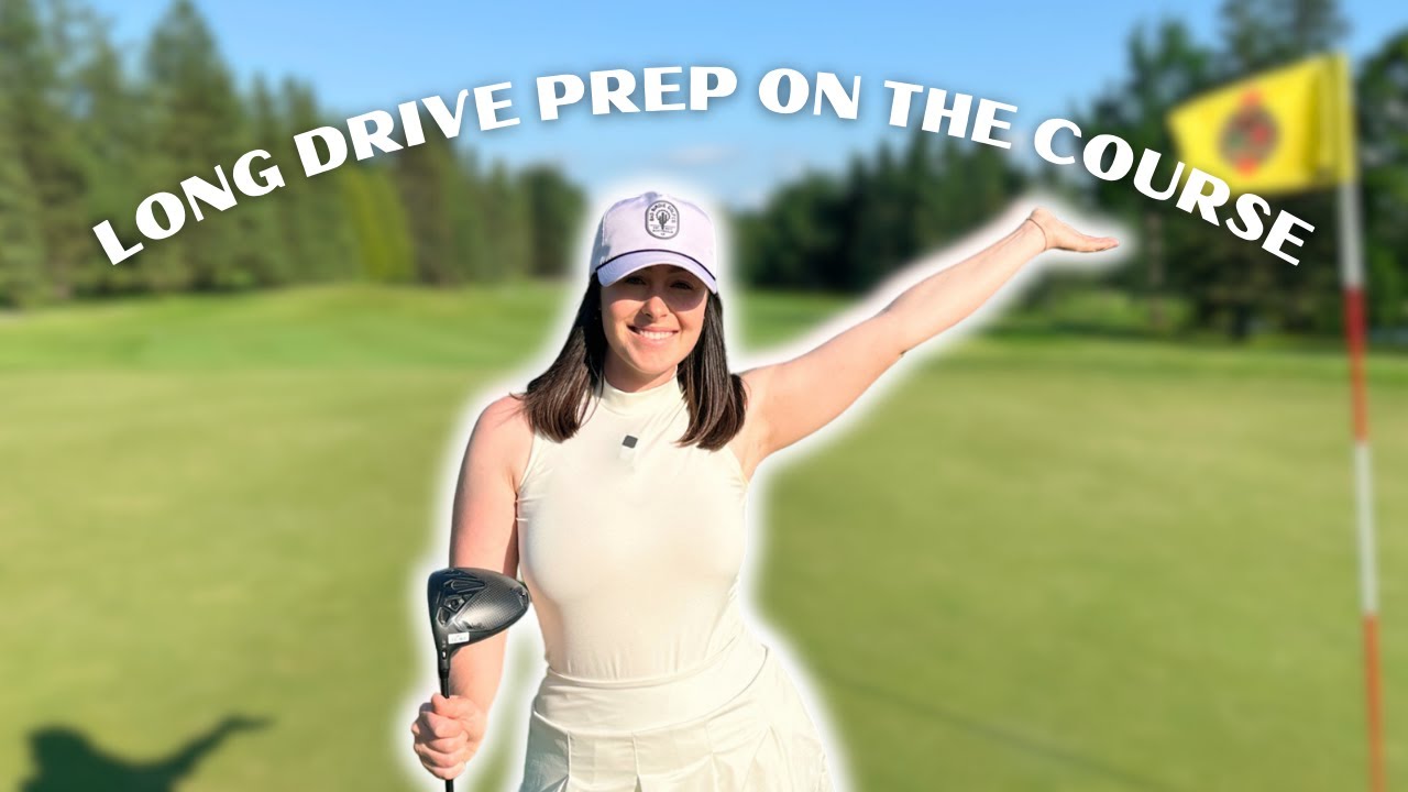 Long drive preparation on the golf course | Savannah Meyer-Clement