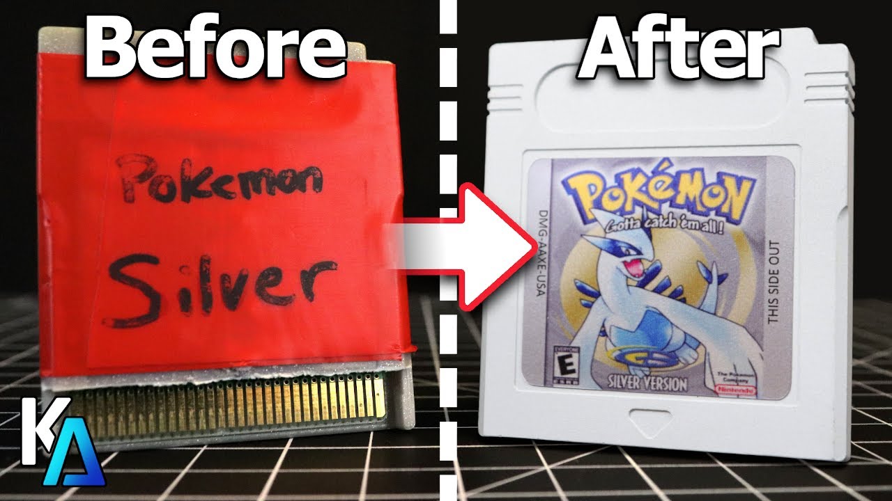 Restoring Pokemon Silver to BETTER Than New!