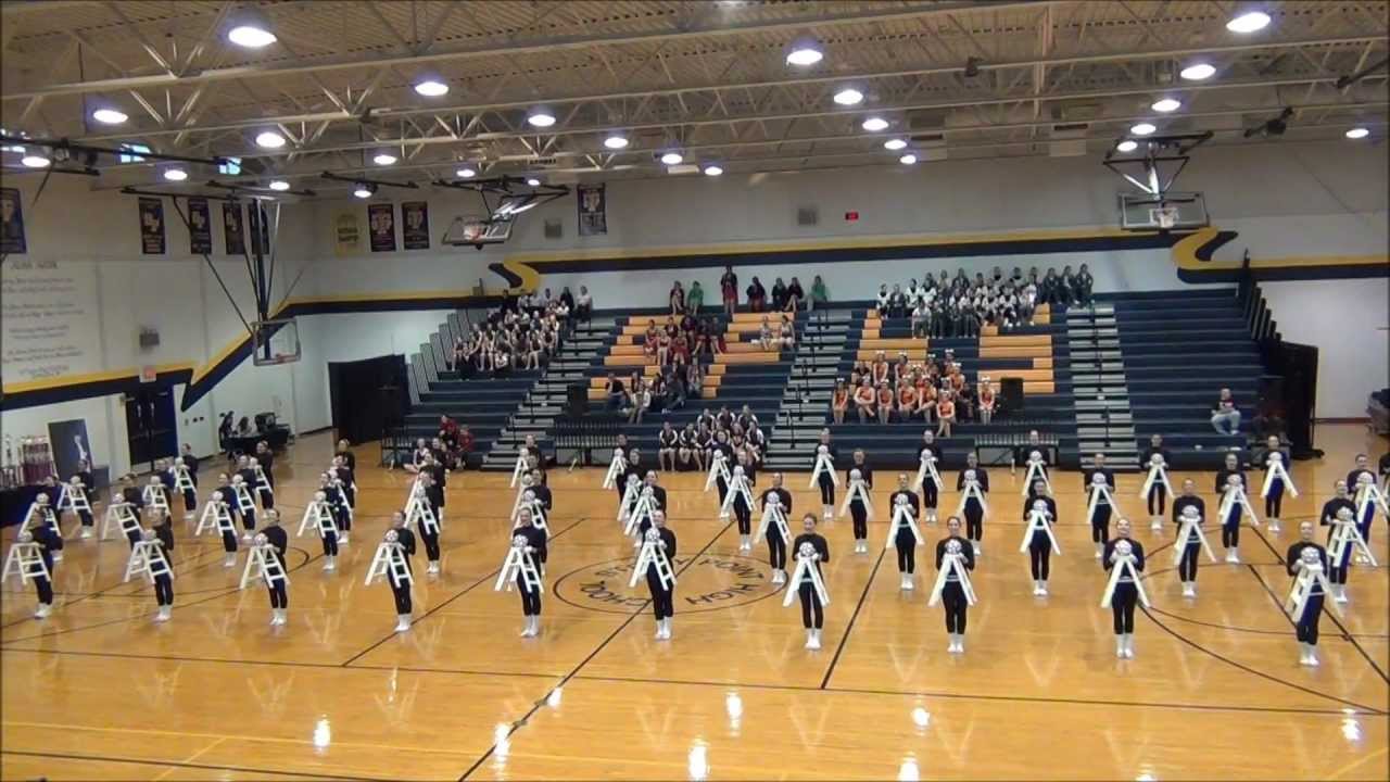 2011 - 2012 TWHS Highsteppers - Team Prop Routine 02252012