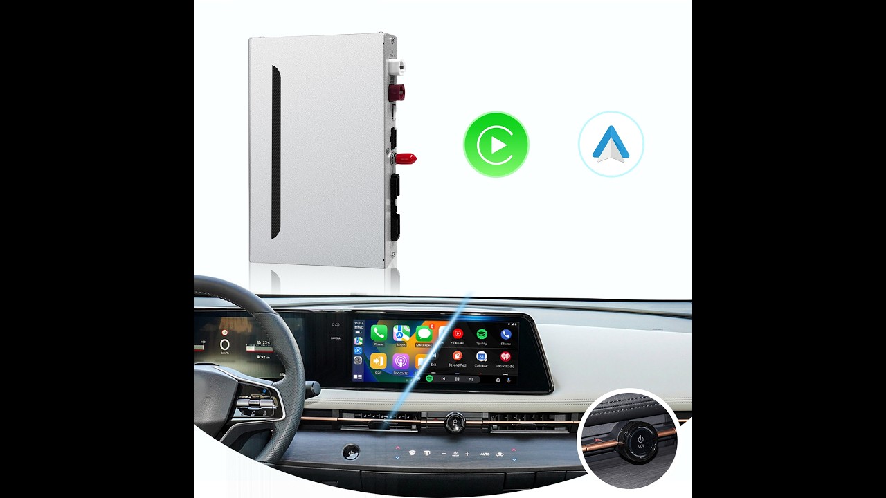 Exploter Wireless CarPlay Android Auto For Nissan Ariya 2021-2024 Plug and Play Retains OEM Screen