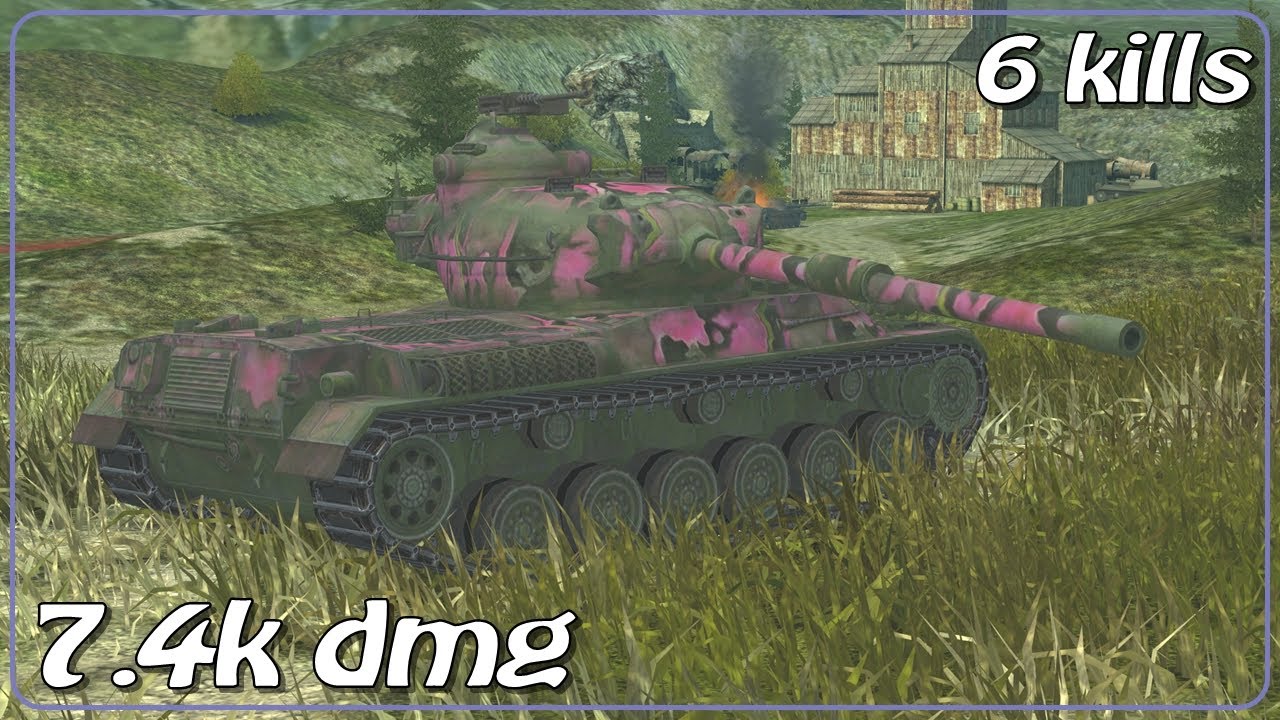 Type 61 • 6 frags • 7.4k dmg • WoT Blitz