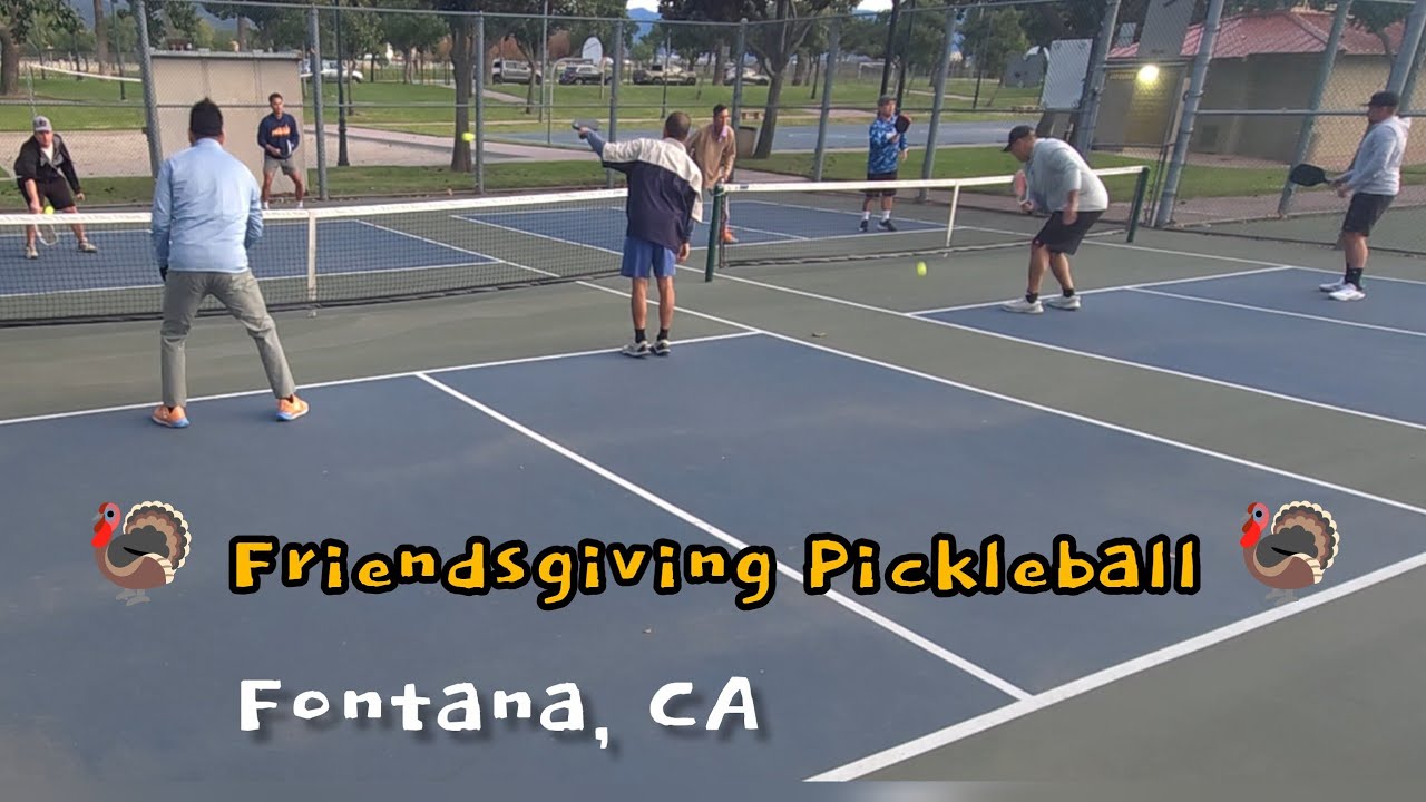 Thanksgiving Day Pickleball - First Day with Luzz Inferno - CAPA Tournament Prep - Fontana, CA