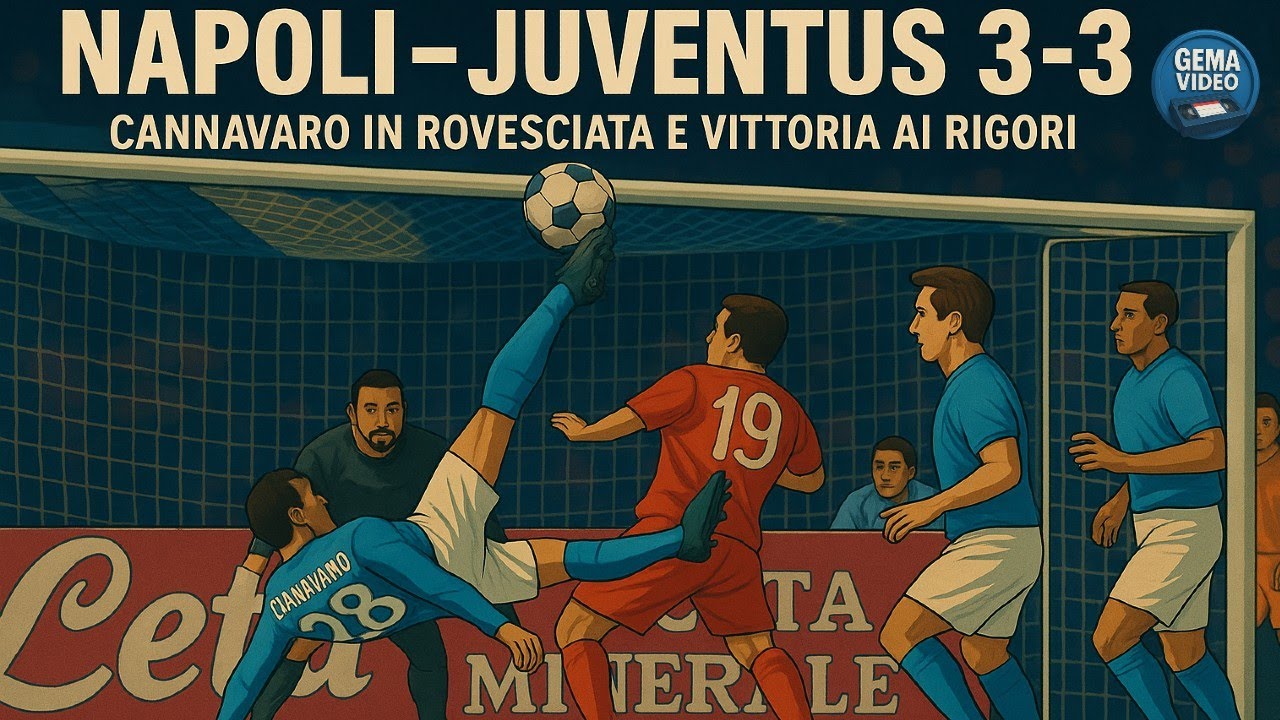 DAL NULLA, UNA ROVESCIATA! | Napoli-Juventus 3-3 (Finale CHOC)