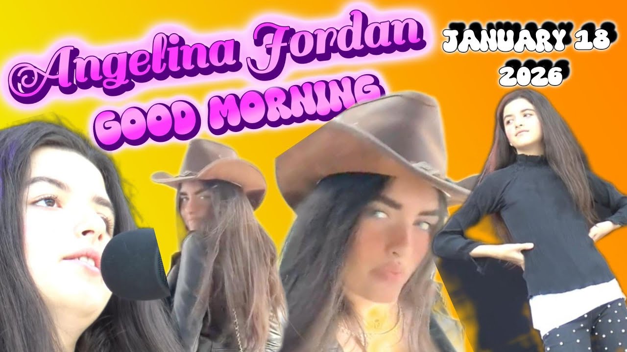BRAND NEW , ANGELINA GOES COUNTRY ! 1-18-26 Good Morning Angelina Jordan Plus 2 more Rehearsals !