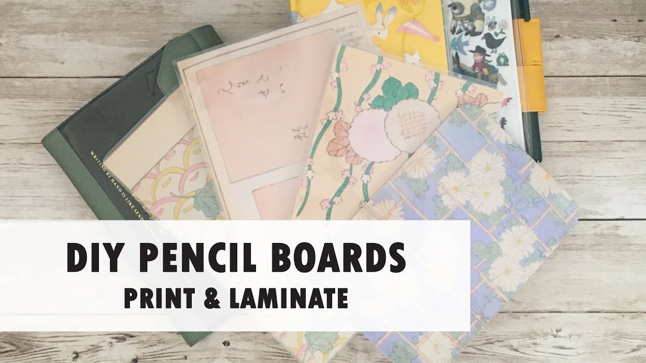 Доски для карандашей своими руками, как у Hobonichi Designs