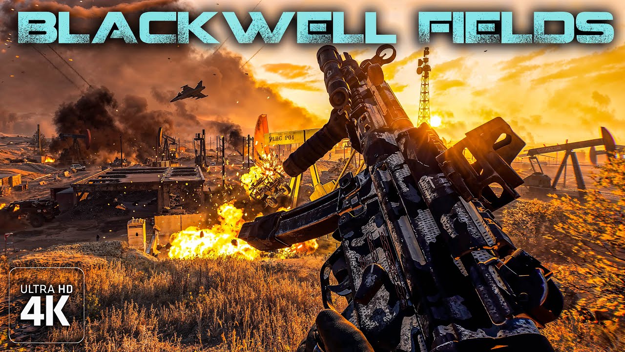 Blackwell Fields Map is Insane｜Battlefield 6 Conquest Gameplay｜4K