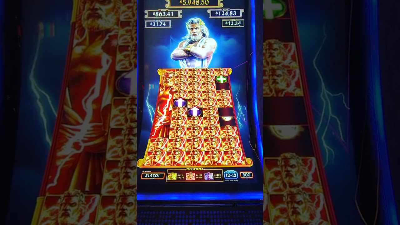 Zeus Unleashed slot $3 bet huge win