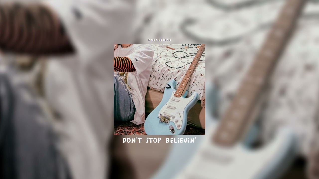 journey - don't stop believin' (sped up)