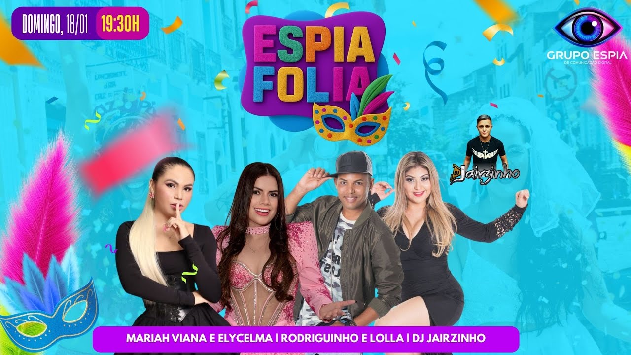 3° Domingueira do Povão de Cametá 2026 - Transmissão Ao Vivo - GRUPO ESPIA, M.M TV.