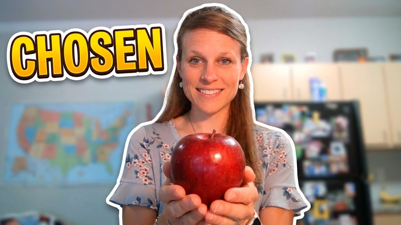 Children's Sermon Lesson: Chosen by God from Ephesians 1:3-14