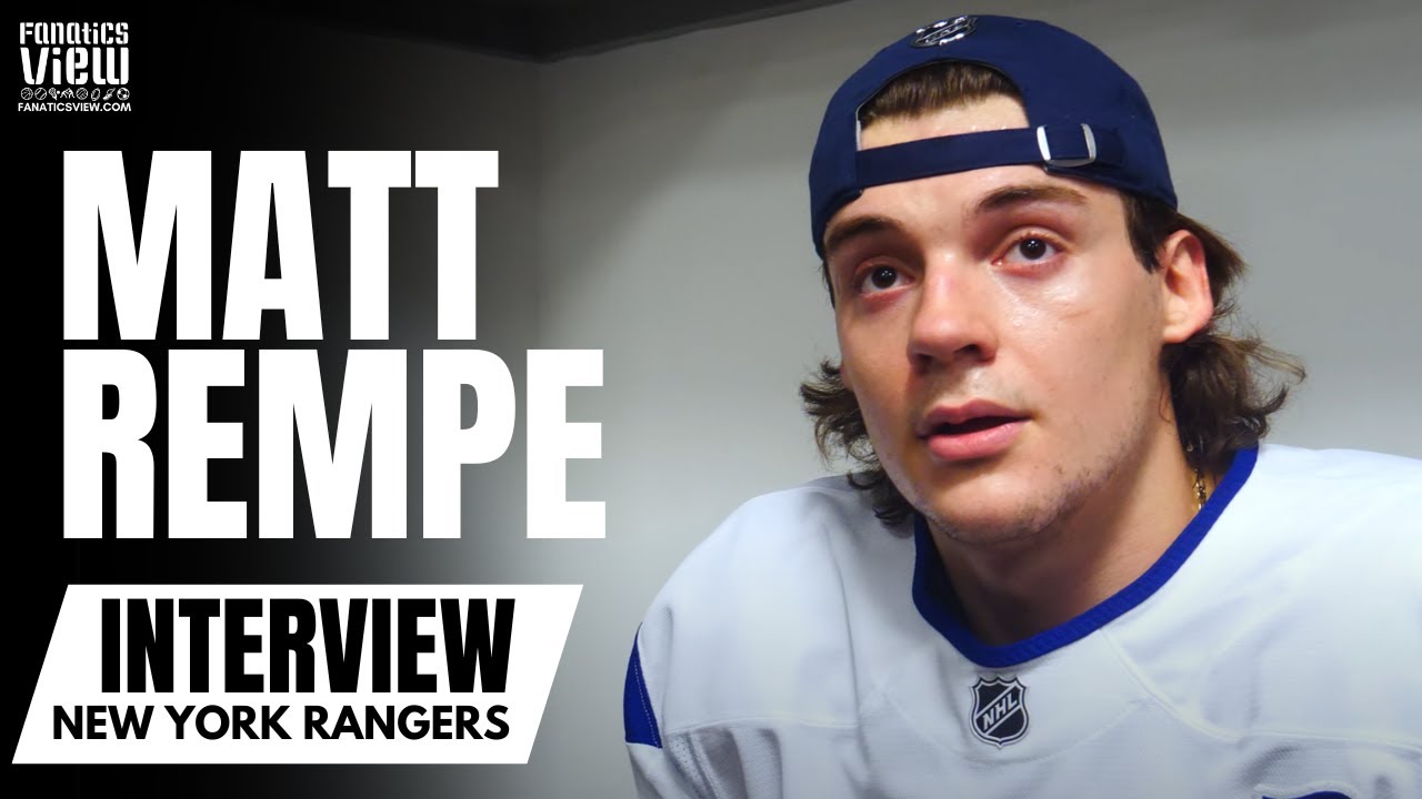 Matt Rempe talks Training With Georges Laraque: 