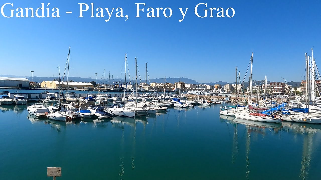 Port de Gandia Playa de Gandia Faro de Gandia April 2023 Semana Santa Easter Weekend