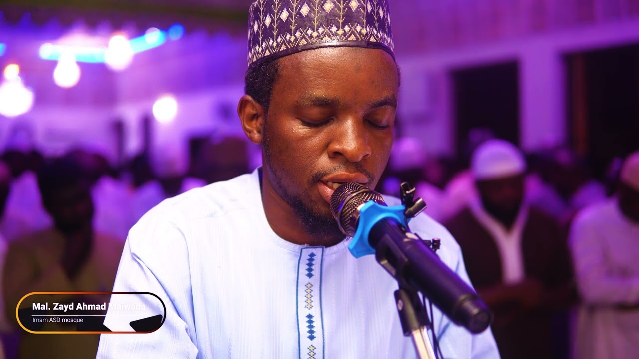 Tahajjud Prayer by Mal. Zayd Ahmad Maiwada 22ND night of Ramadan 2026 at Asd Mosque Kaduna