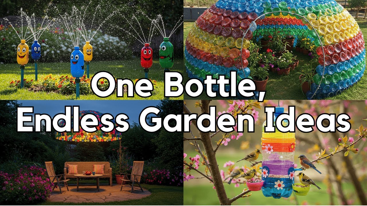 🌈 You Won’t Believe These Bottle Garden Hacks! #7 Is Magical!