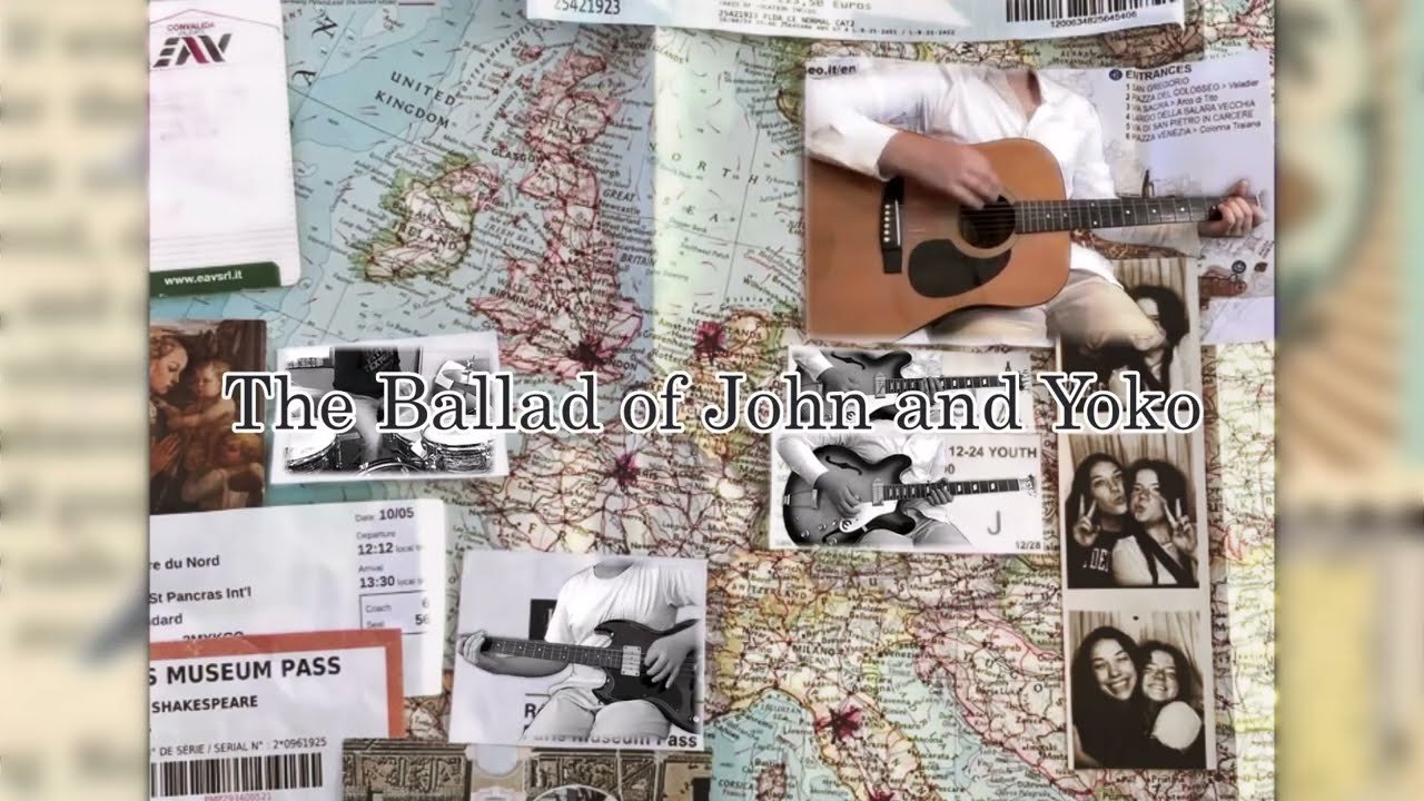 The Ballad of John and Yoko - The Beatles (Guitar, Bass, and Keys) - Karaoke Cover