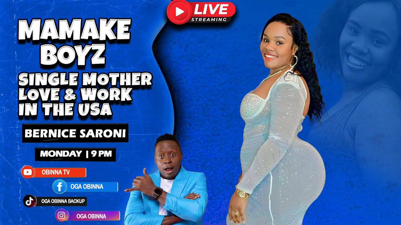 OBINNA SHOW LIVE: Mamake Boyz SINGLE MOM, LOVE, and WORK in the USA-Bernice Saroni