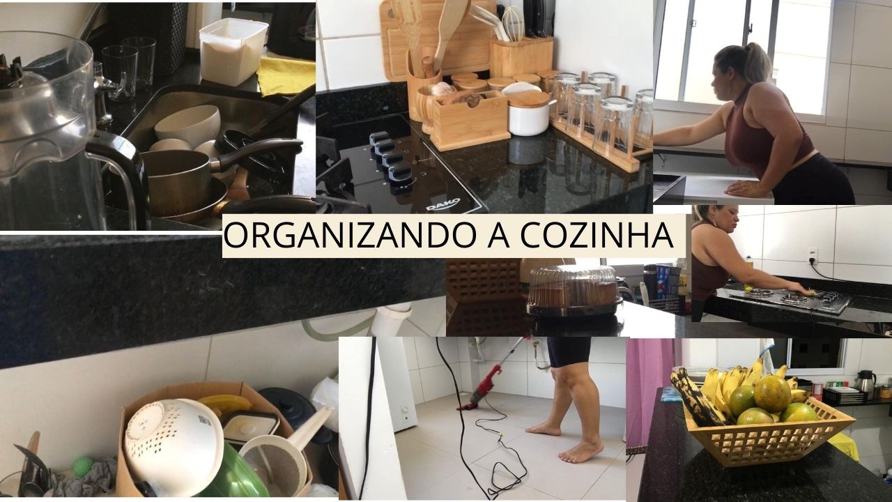 ORGANIZANDO A COZINHA #faxinanacozinha