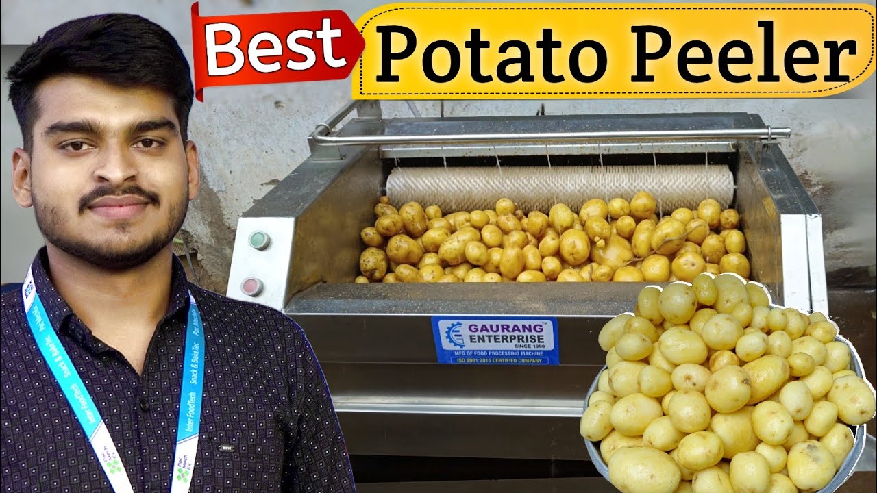 Automatic Potato Peeler Machine | Business Ideas 2024