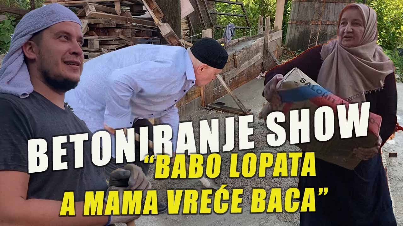BABO SE PRIHVATIO LOPATE A MAMA BI DA VREĆE BACA *radovi oko kuće* 2023