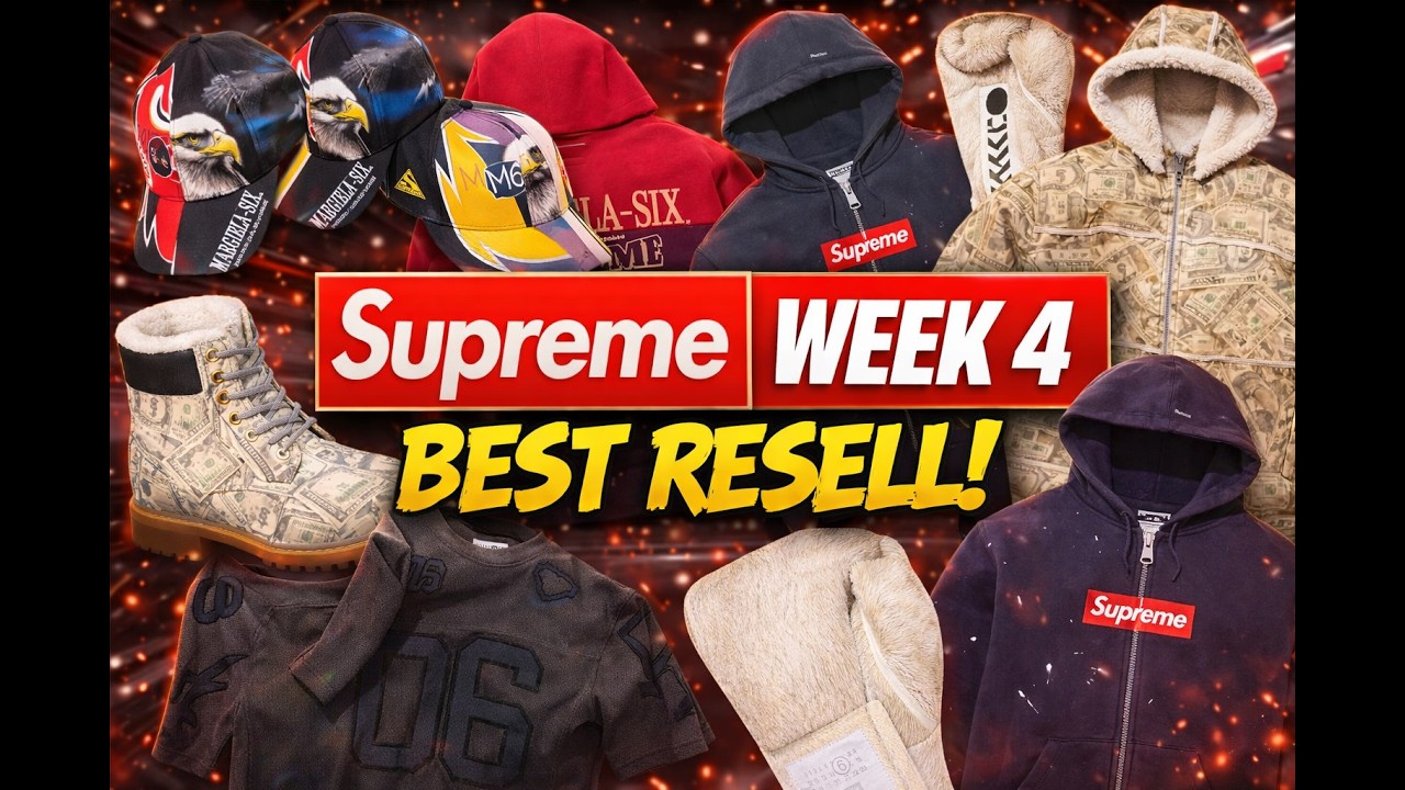 SUPREME MM6 COLLAB! BEST RESELL (SS26 WEEK 4)