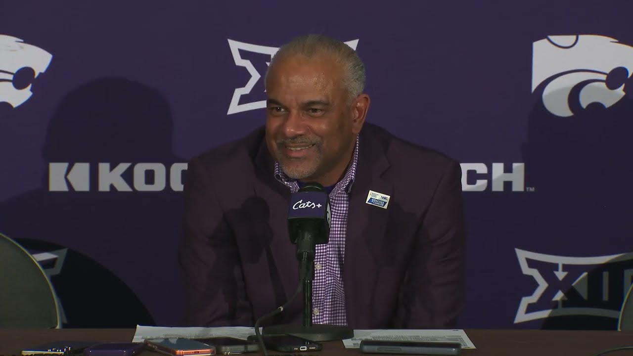 K-State Men's Basketball | Coach Tang Postgame Press Conference (Iowa State)